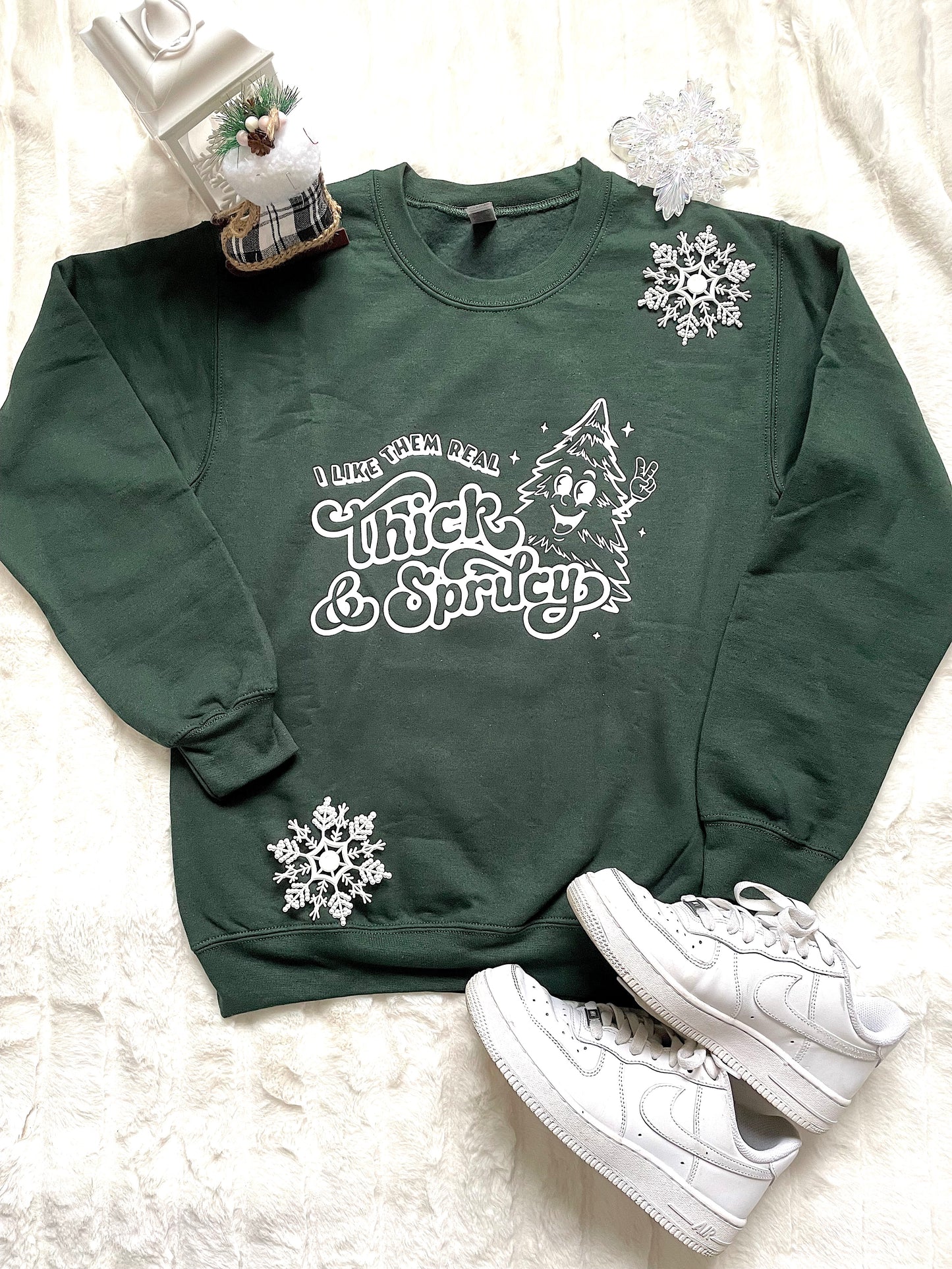 Thick and Sprucy Holiday Sweathshirt