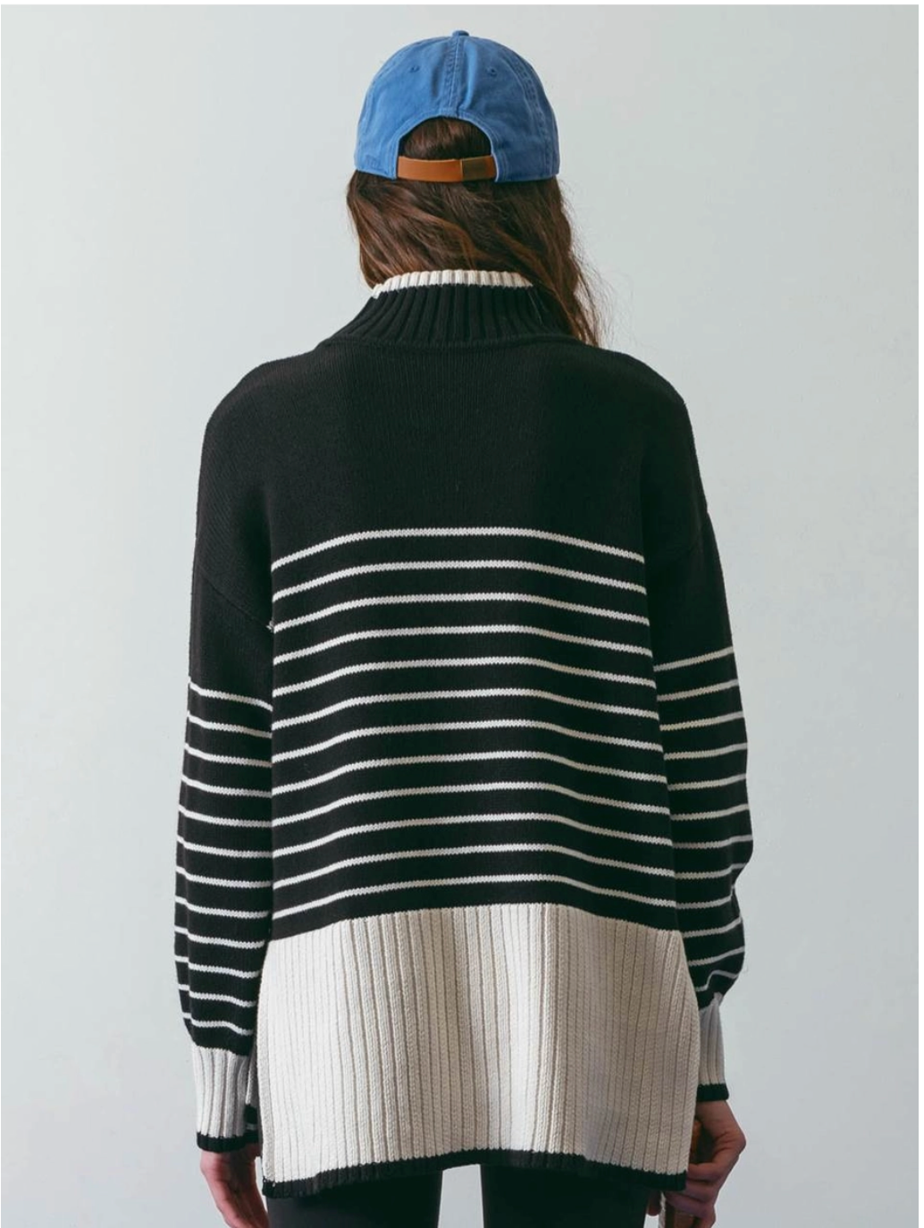 Striped Knit Sweater