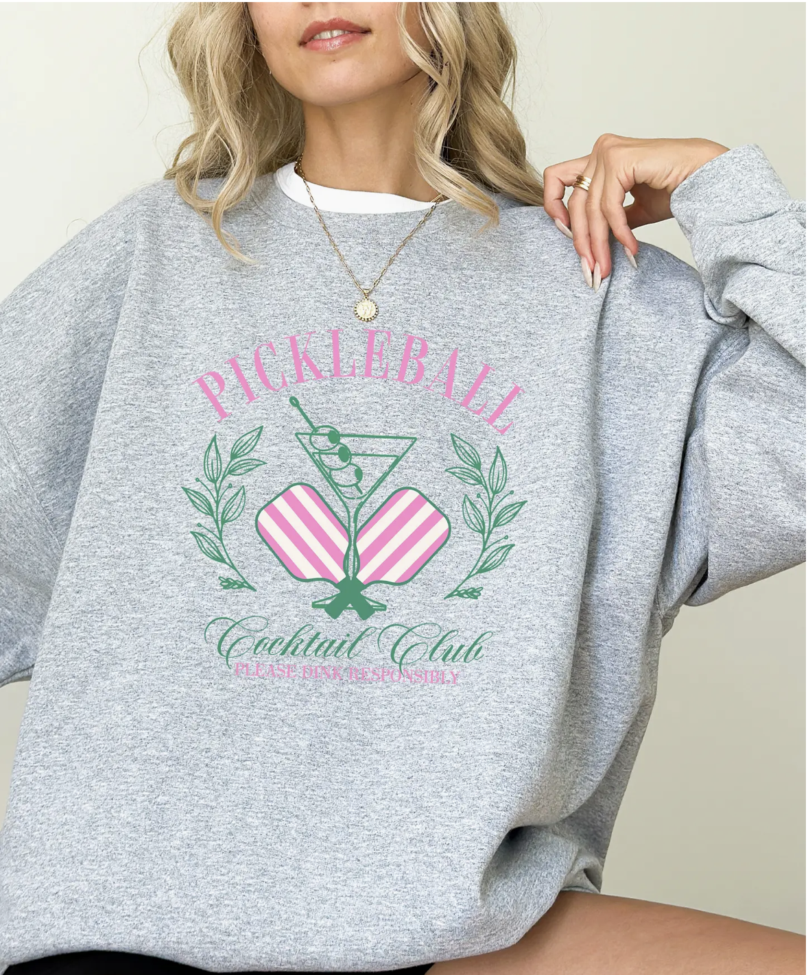 Cocktail Club, Pickleball, Sweatshirt